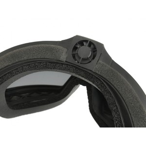 Protective goggle mod.2 with Built-In Anti-Fog Fan - Black [FMA] 